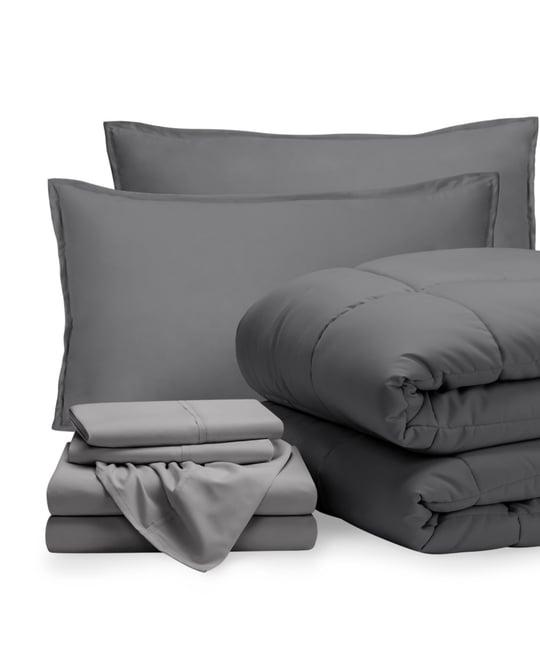 Ultra-Soft Bed-in-a-Bag Comforter Set Queen