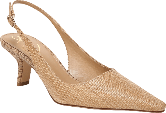 Women's Bianka Slingback Kitten-Heel Pumps