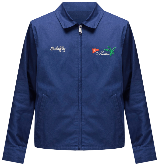 ジョーダン x ソールフライ メンズ コーチ ジャケット