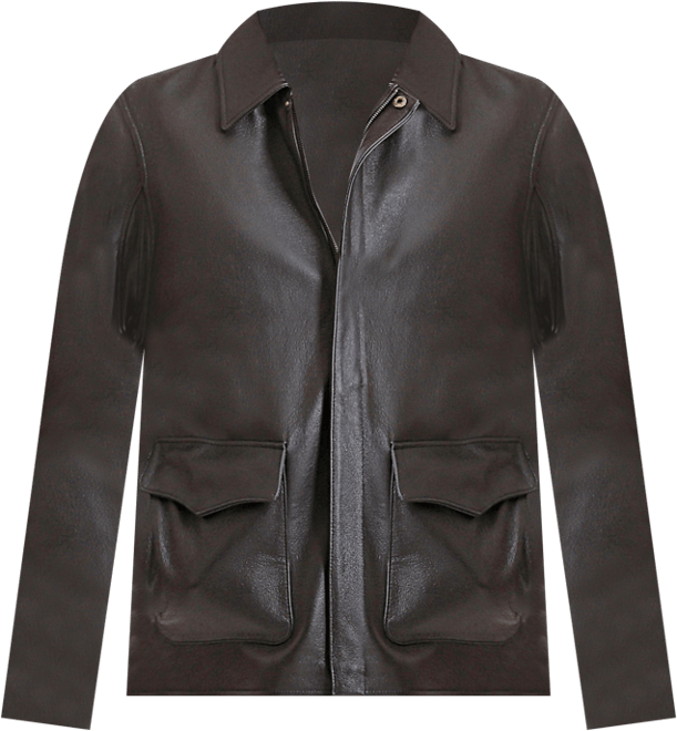 Men Raider Indy-Style Leather Legend Jacket