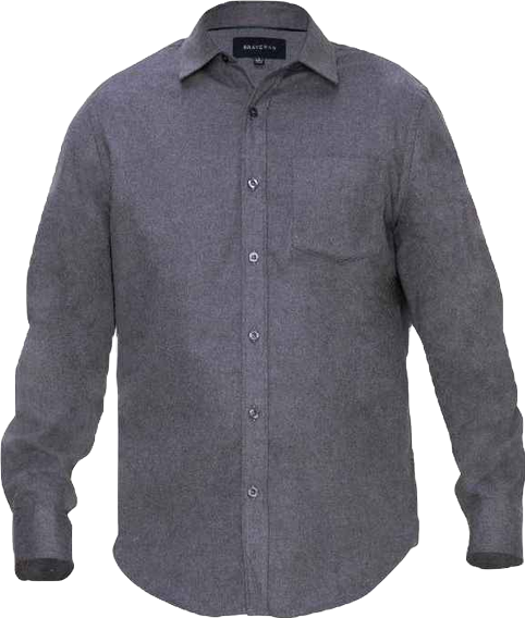 Men's Button Down Classic Fit Flannel Shirt