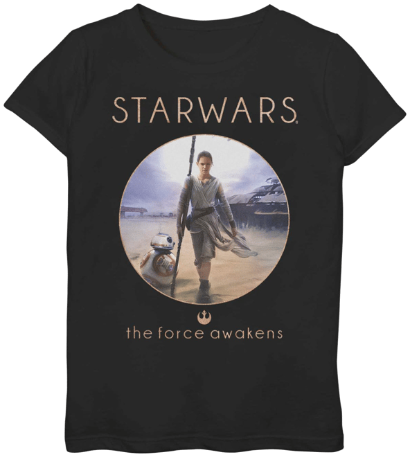 Girls 7-16 Star Wars Rey The Force Awakens Graphic Tee