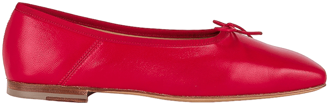 Square Toe Ballerina Flat