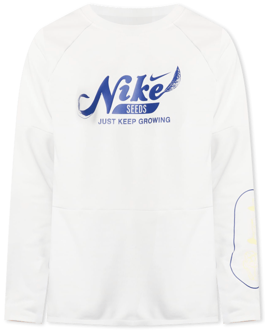 Nike Men's Dri-FIT Fleece Fitness Crew-Neck Top