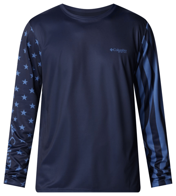 Men's PFG Terminal Tackle™ Americana Long Sleeve Shirt