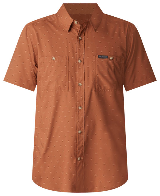 Men's Utilizer™ Printed Woven Short Sleeve Shirt | Columbia Sportswear