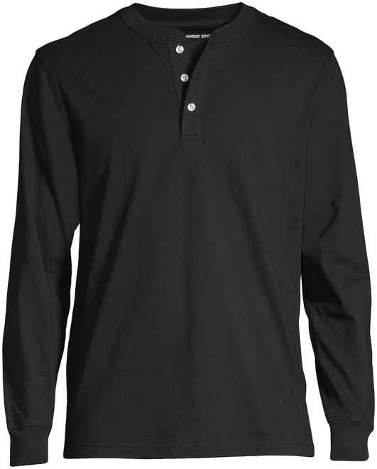 Men's Super-t Long Sleeve Henley Shirt