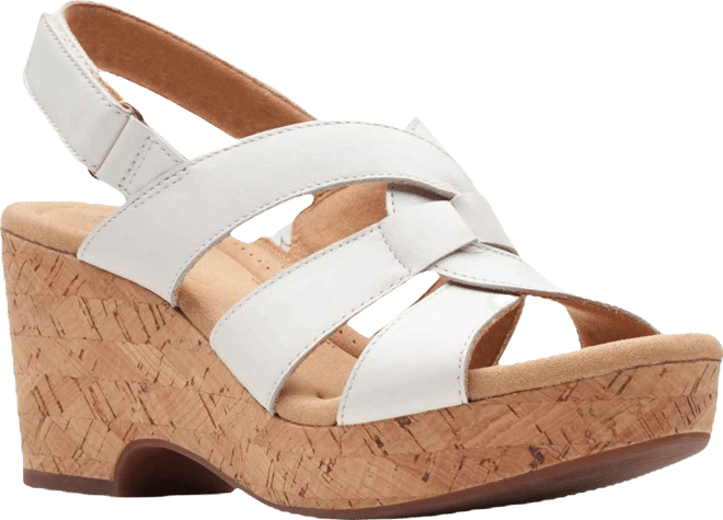 Women's Collection Giselle Beach Slingback Wedge Sandals