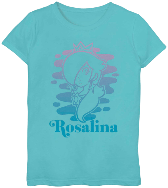 Girls 7 16 Nintendo Rosalina Gradient Graphic Tee