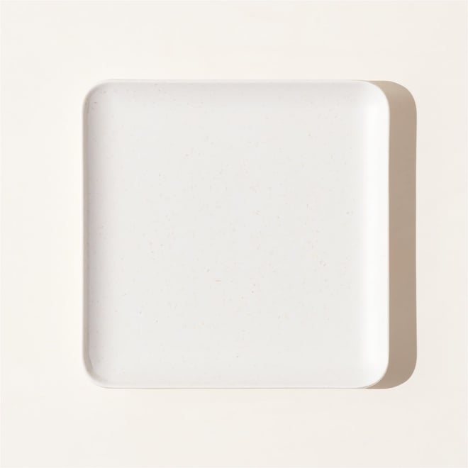 Pebble White Melamine Appetizer Plate + Reviews