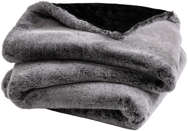 Faux Fur Throw Blanket