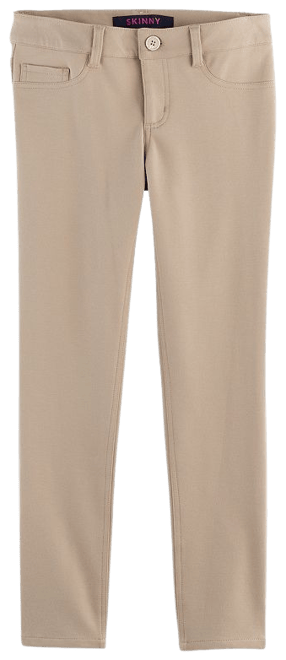 Womens Plus Size Jeggings Cotton Skinny Jeans Look Stretch Khaki Gold Pants  XL 