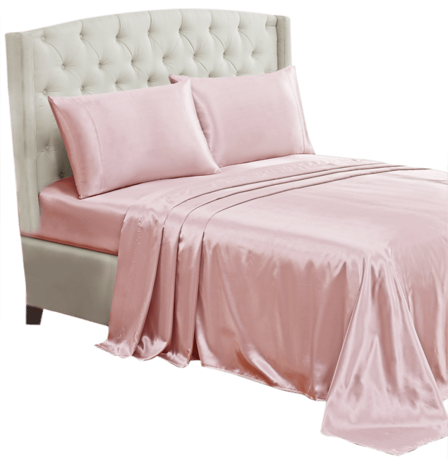 3 Piece Satin Sheet Set, Twin Xl