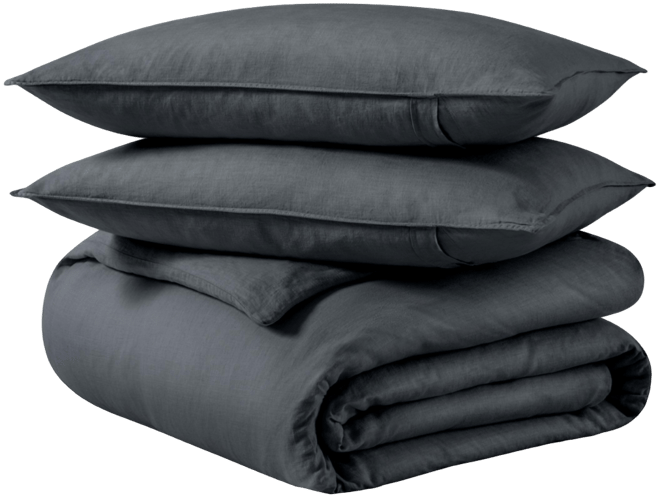 Linen Queen Duvet Cover Set