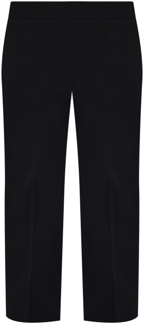 Anne Klein Plus Size Compression Pull-On Wide-Leg Trousers