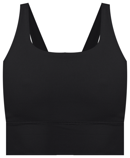 Nike Zenvy Rib Women's Light-Support Non-Padded Longline Sports Bra