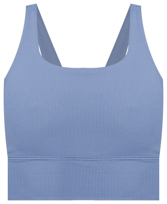 Nike Zenvy Rib Women's Light-Support Non-Padded Longline Sports Bra