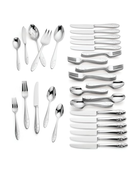 Butterfly Meadow 65 Pc. Flatware Set, Service for 12