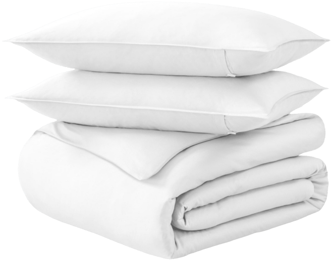 Organic Cotton Sateen Duvet Cover Set King/California King