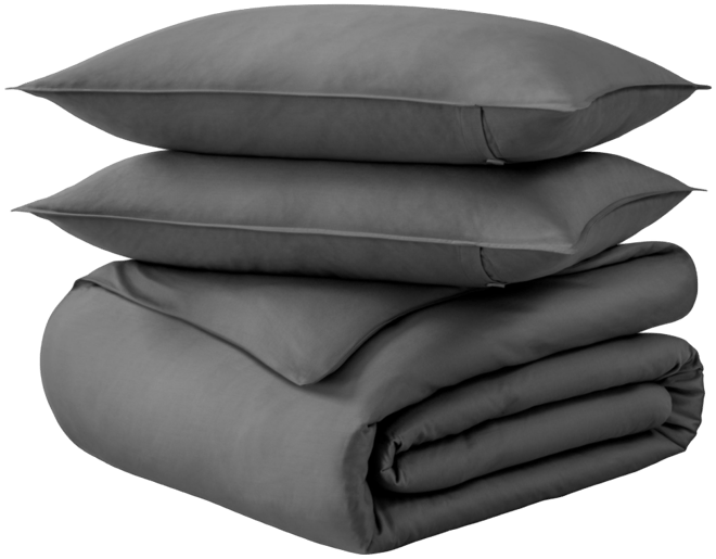 Organic Cotton Sateen Duvet Cover Set King/California King