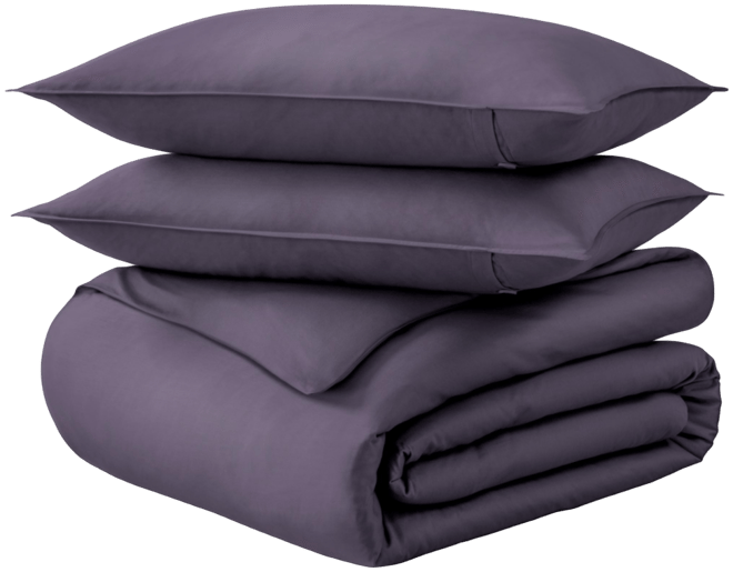 Organic Cotton Sateen Duvet Cover Set King/California King