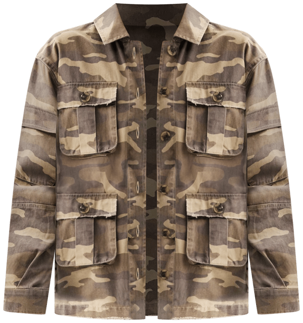 Juniors' SO® Camo Utility Jacket