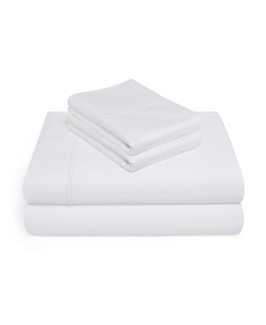 1000 Thread Count 100% Pima Cotton Sateen 4-Pc. Sheet Set, Queen
