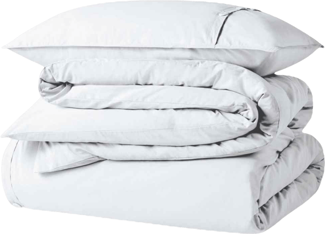 Organic Cotton Percale Duvet Cover Set Twin/Twin XLong