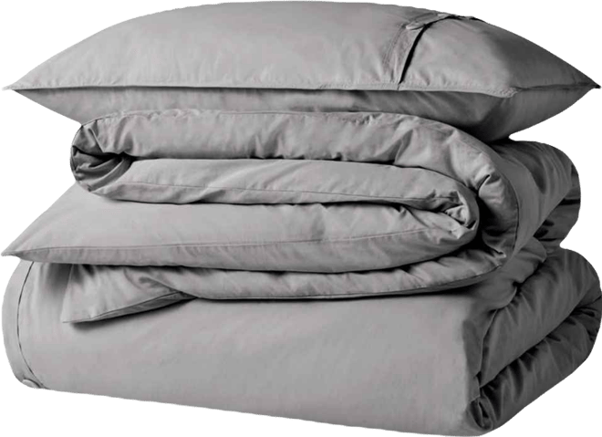 Organic Cotton Percale Duvet Cover Set Twin/Twin XLong