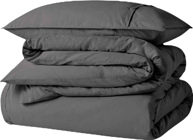 Organic Cotton Percale Duvet Cover Set Twin/Twin XLong