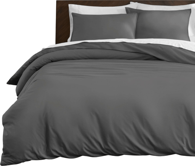 Organic Cotton Jersey Duvet Cover Set King/California King