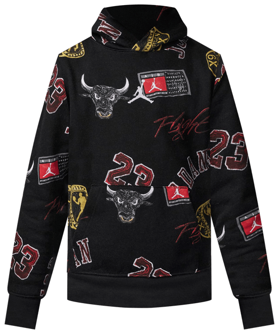 Jordan MJ Essentials Older Kids' Printed Pullover Hoodie