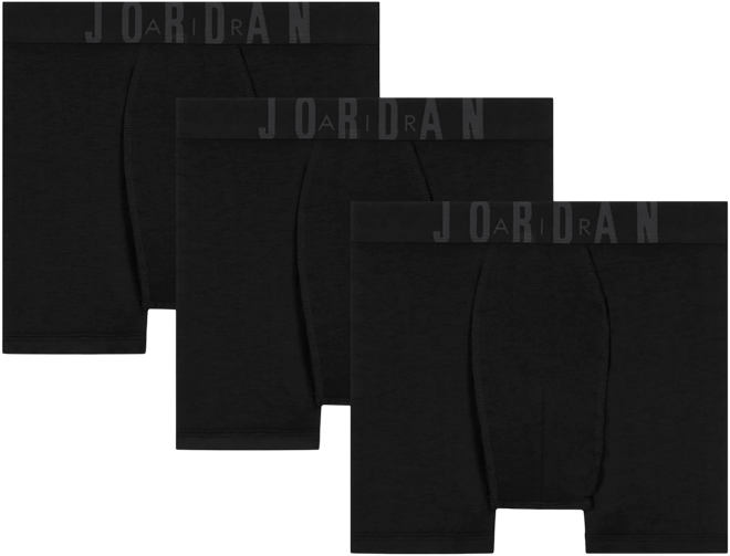 Jordan Big Kids' Flight Modal Boxer Briefs (3-Pack)