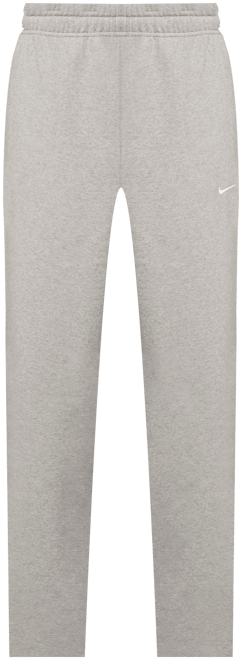 Nike Solo Swoosh Men's Open-Hem Fleece Pants