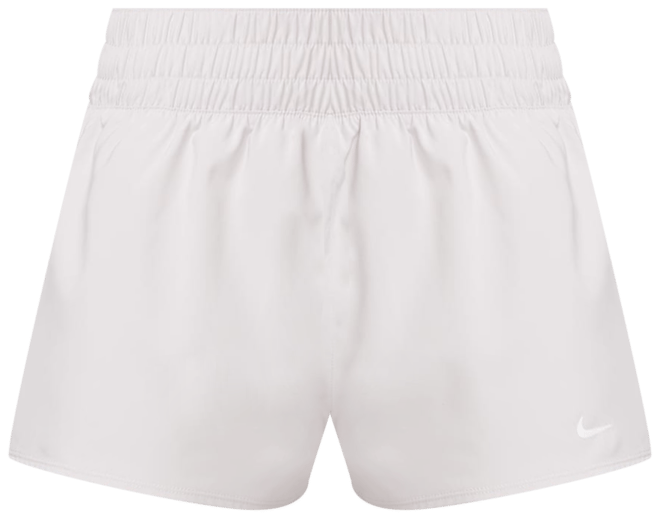 Nike One Shorts con forro de ropa interior Dri-FIT de tiro medio de 8 cm para mujer