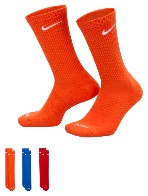 Nike Everyday Plus Cushioned Training Crew Socks (3 Pairs)
