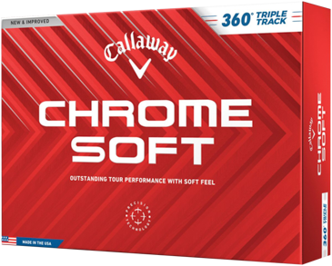 Callaway 2024 Chrome Soft Triple Track 360 Golf Balls | Dick's