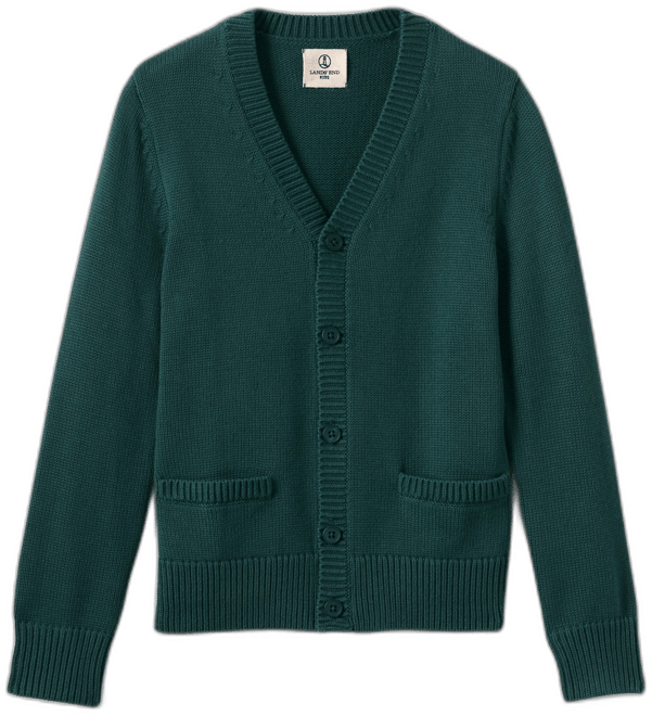 Boys Cotton Modal Button Front Cardigan Sweater