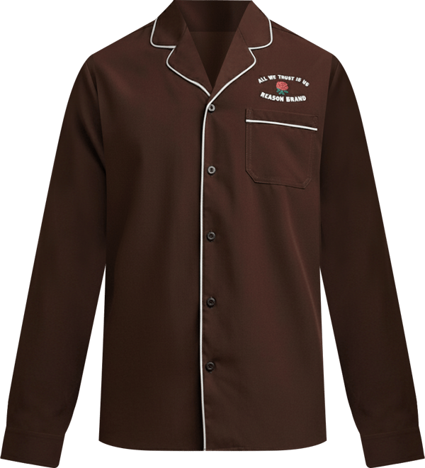 Men's All We Trust Long Sleeve Woven Shirt