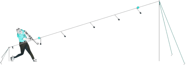 Heater Sports Hit Line Baseball Swing Trainer