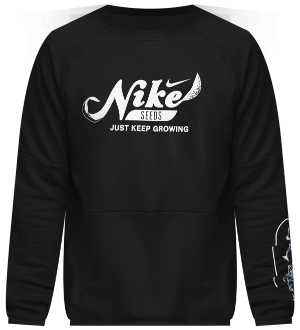 Nike Men's Dri-FIT Fleece Fitness Crew-Neck Top