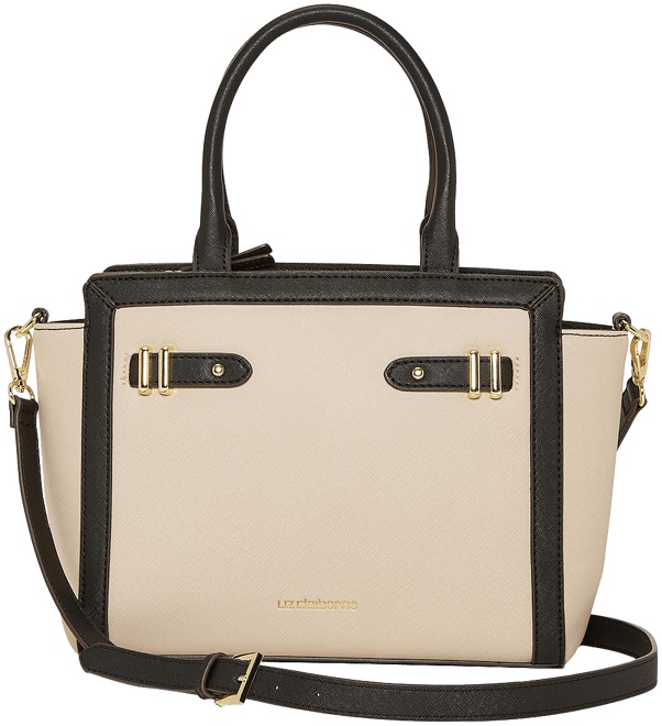 Liz Claiborne Mini Tuxedo Tote Bag JCPenney