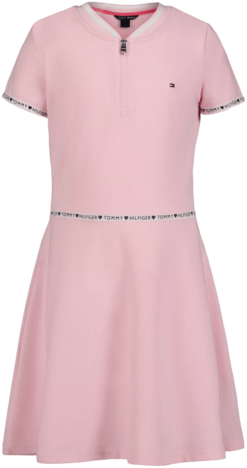 Big Girls Quarter Zip Dress