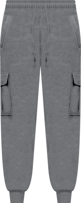 Men's Heavyweight Fleece-Lined Cargo Jogger Sweatpants