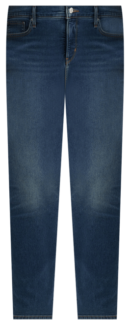 Trendy Plus Size 314 Mid-Rise Shaping Straight-Leg Jeans