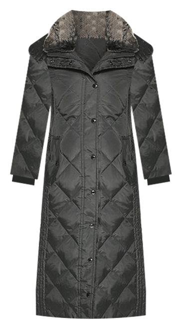 London fog clearance maxi down coat