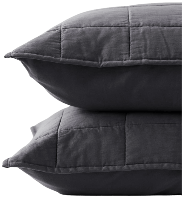 Organic Cotton Quilted Sham 2-Pack