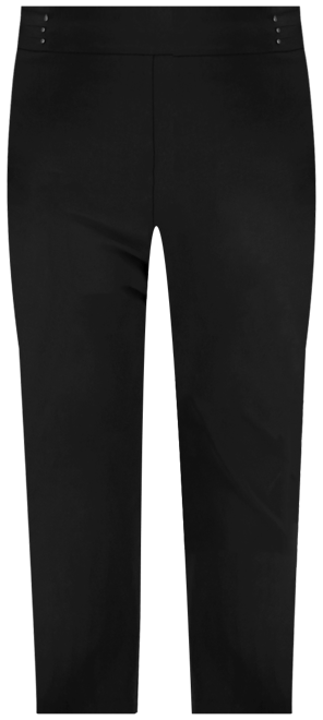 Plus & Petite Plus Size Tummy Control Pull-On Slim-Leg Pants, Exclusively at Macy's