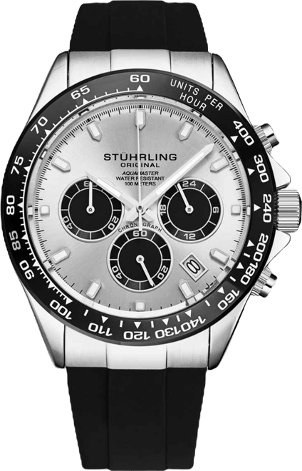 Men's Aquamaster 4042 Quartz 42mm Chronograph Watch