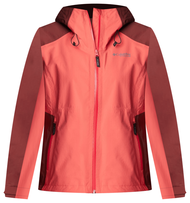 Chaqueta impermeable Columbia Mazama Trail Shell Naranja Hombre